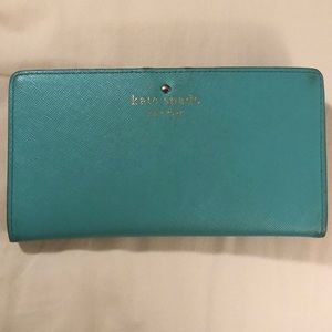 Kate Spade Turquoise Wallet